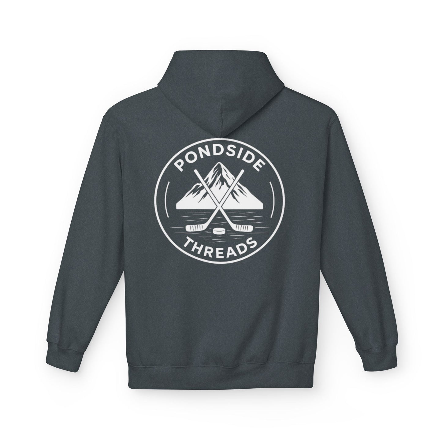 Dark Grey - Pondside Threads Hoodie