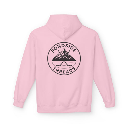 Light Pink- Pondside Threads Hoodie