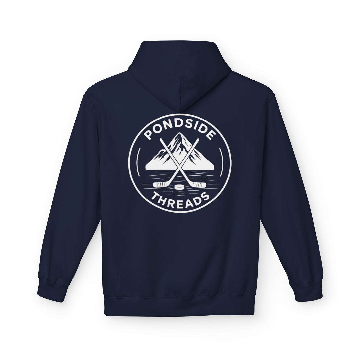 Navy Blue - Pondside Threads Hoodie